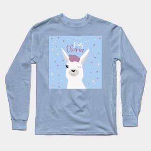 Party Llama Long Sleeve T-Shirt